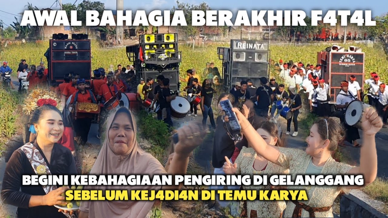 BEGINI KEBAHAGIAAN SEMUA PENGIRING SAAT NYONGKOLAN DI GELANGGANG AWAL BAHAGIA BERAKHIR SEDIH