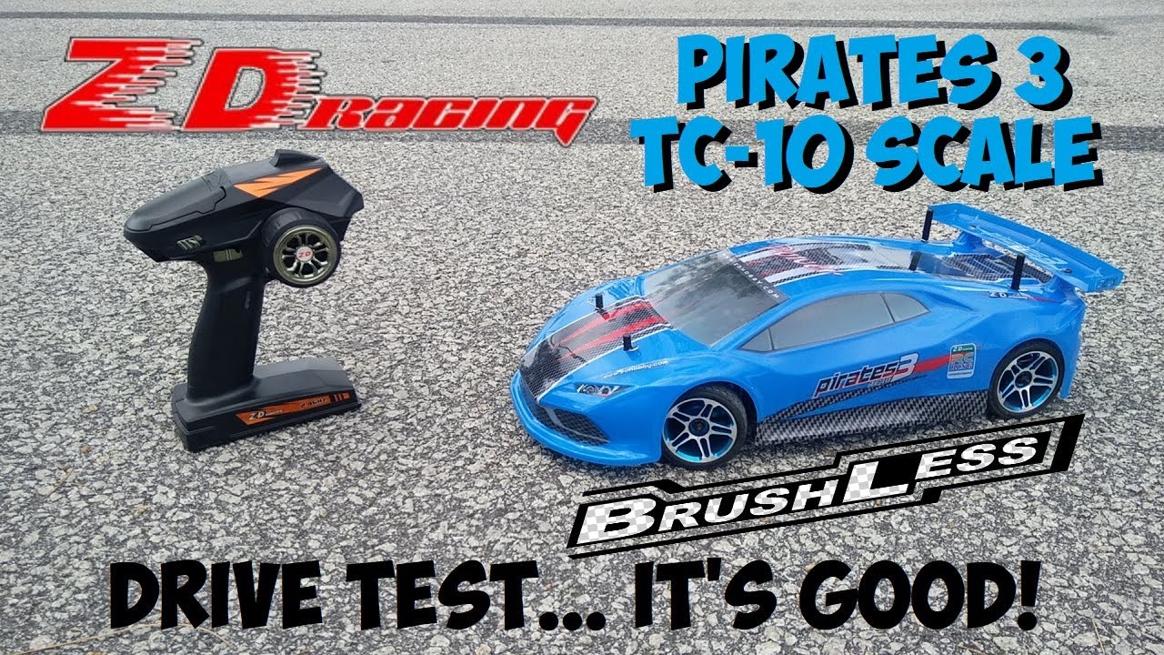 ZD RACING Pirates 3 TC-10 Brushless RC Car Review