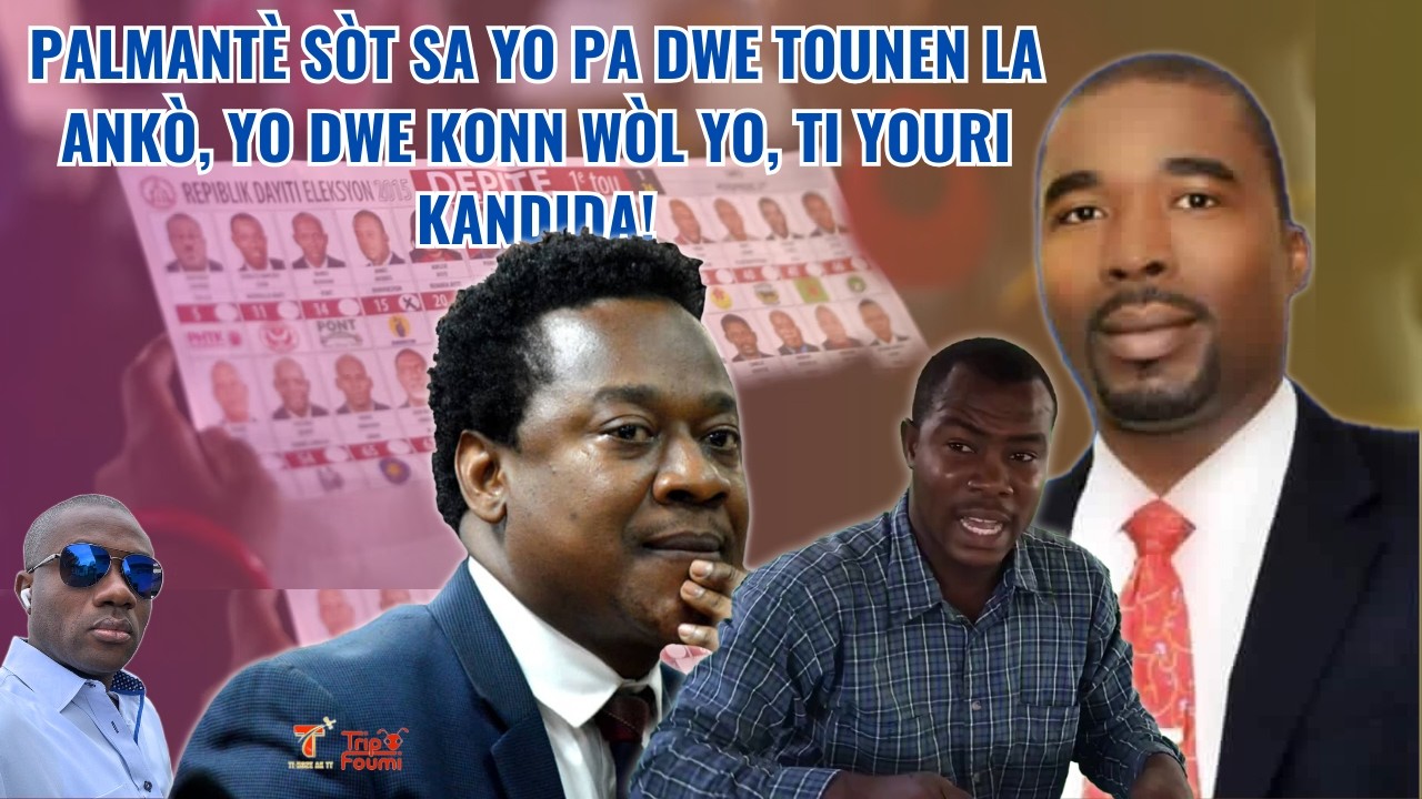 Ti Youri, gracia Delva kandida, menm moun fou sezi, Menm palmantè enkonpetan yo pa dwe retounen la!