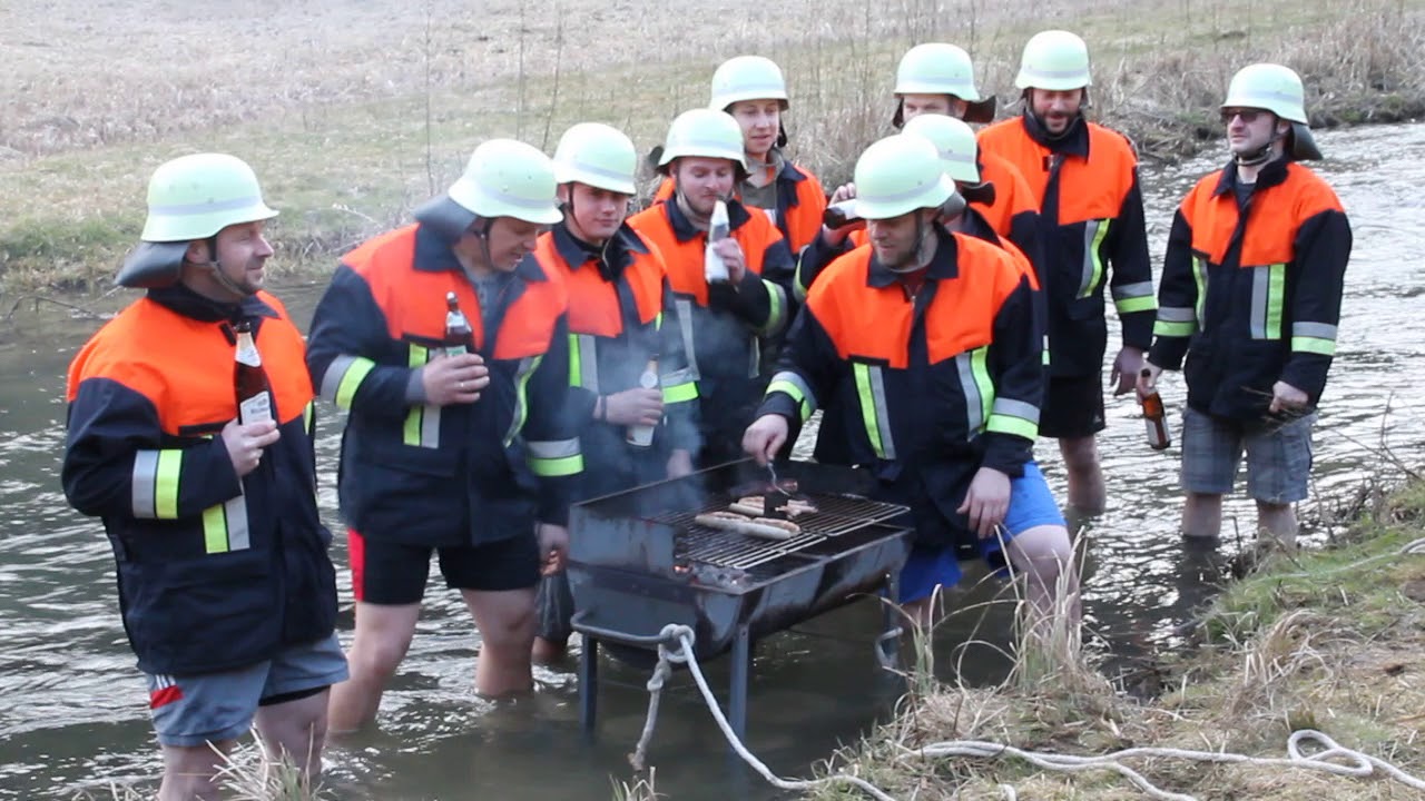 FFW Seelig: Grillen im Booch
