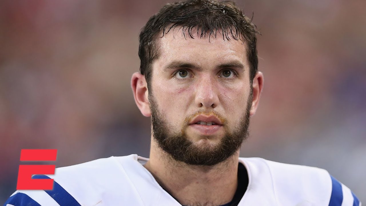 Andrew Luck's body broke down after taking so many hits - Steve Young | SportsCenter