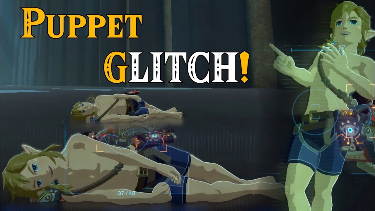 Link Gets DRUNK as Puppet GLITCH! Zelda wasted Link with Red Potions in Zelda Breath of the Wild