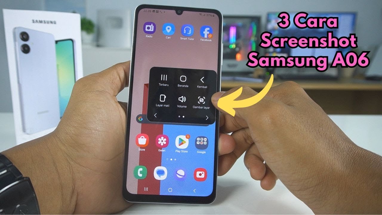 Cara Screenshot Di HP Samsung A06