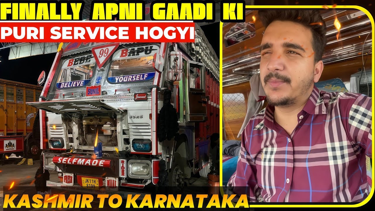 Jannat ki full service ho gai || ab kitni average aaegi || Srinagar to Karnataka trip trip