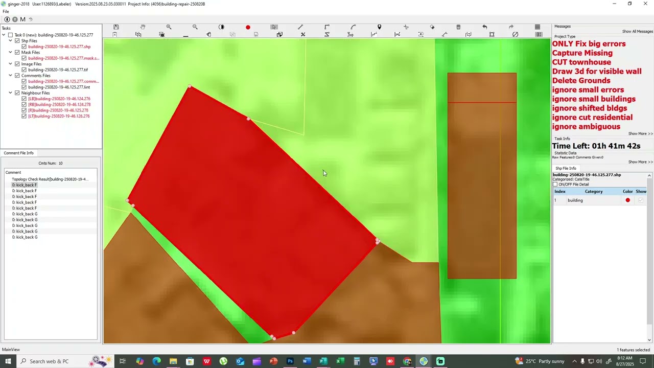 BR fix Topology errors, deadlock, kickback, Boundary Overlap izi.
