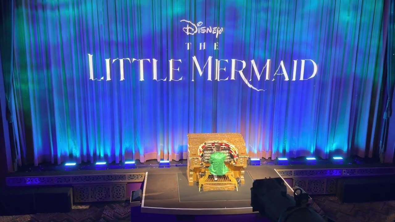 The Little Mermaid Premiere Pre-Show at the El Capitan Theatre | Organ | Los Angeles, California
