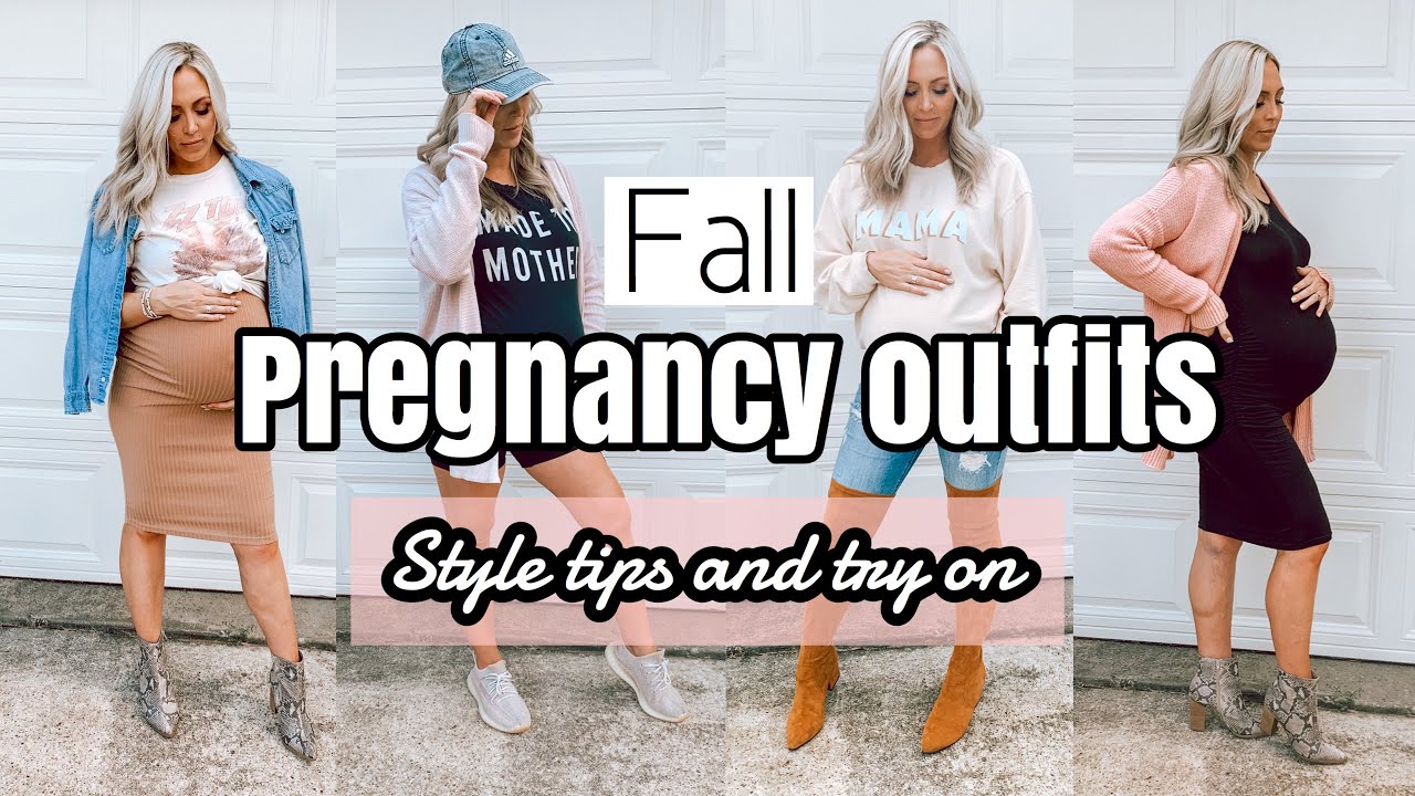 FALL PREGNANCY OUTFITS | PREGNANCY STYLE TIPS AND FALL TRY ON