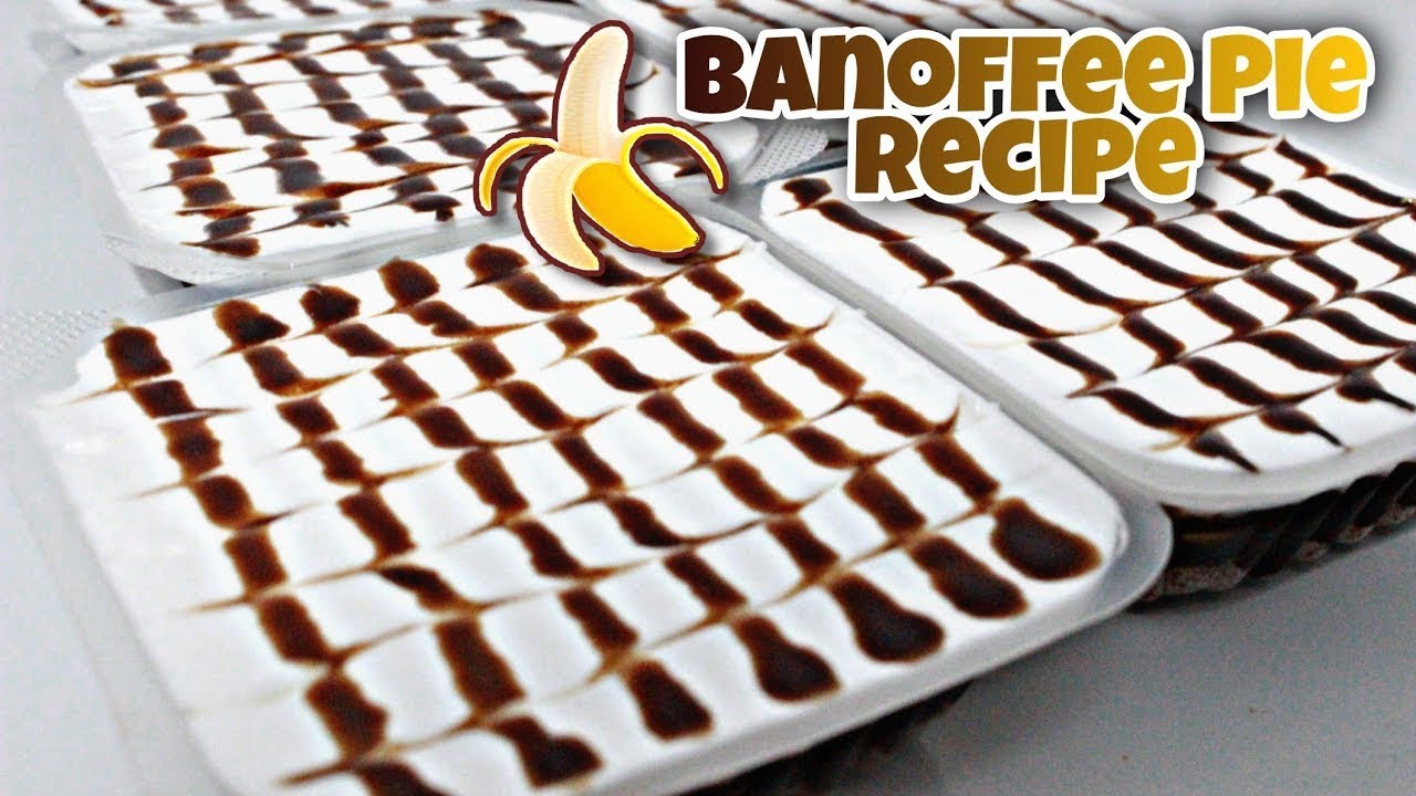 BANOFFEE PIE, easy recipe | 파이