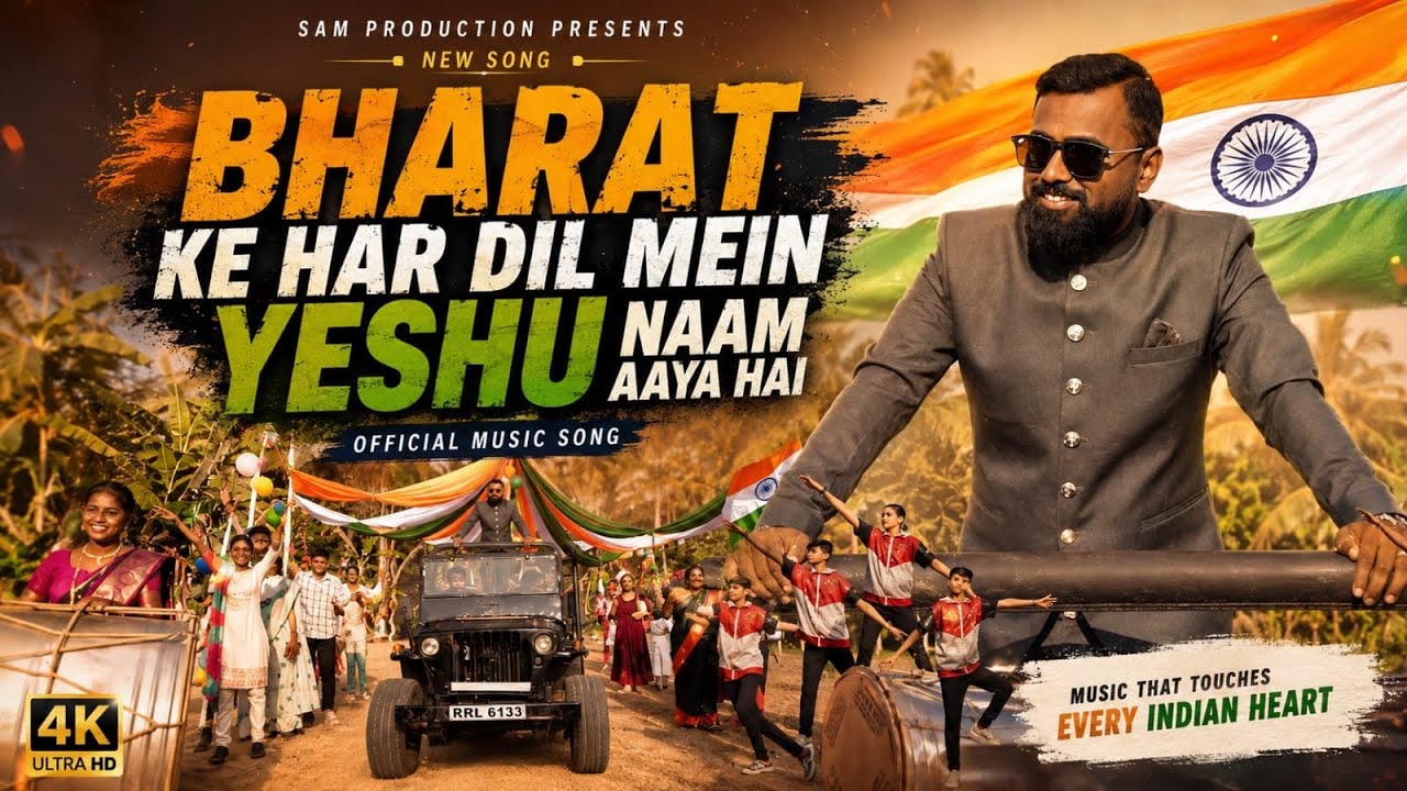Bharat ke har Dil me yeshu naam aaya hai | Sung by Evng. Nikhil GD | New Christian song | #15august