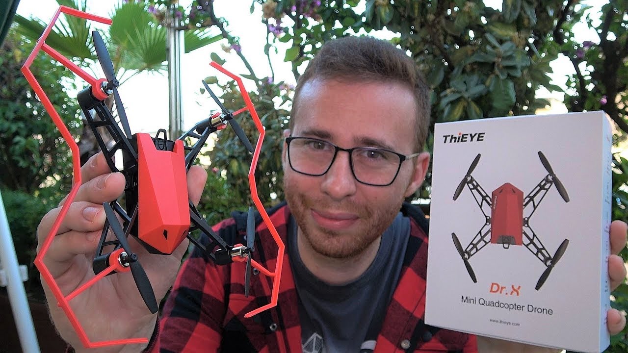 THIEYE DR.X - Il MINI SELFIE DRONE DEFINITIVO... DJI RYZE TELLO Killer? - Recensione ITA