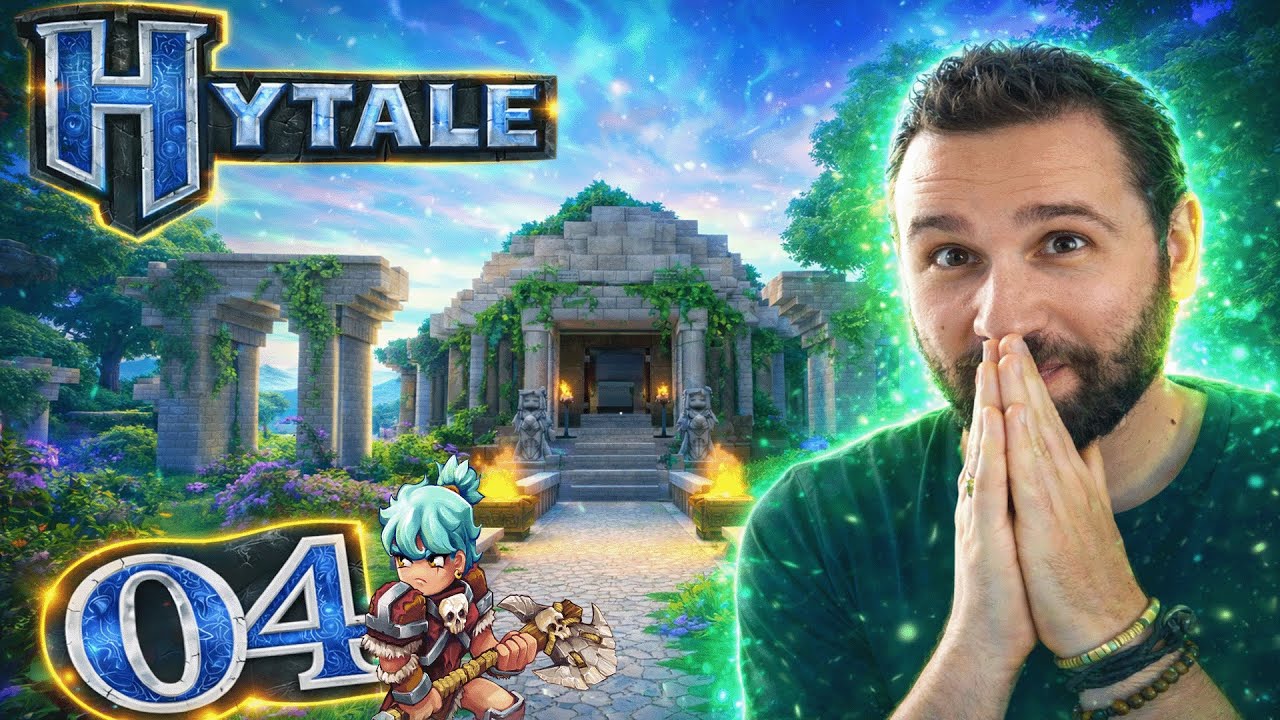 HYTALE #04 FR 🌳 CONSTRUCTION DE NOTRE BASE D'OPERATION !
