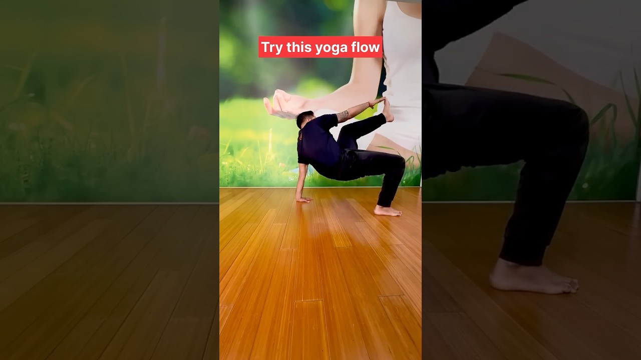 Power yoga flow 🔥|| hand and core strength💪 || 