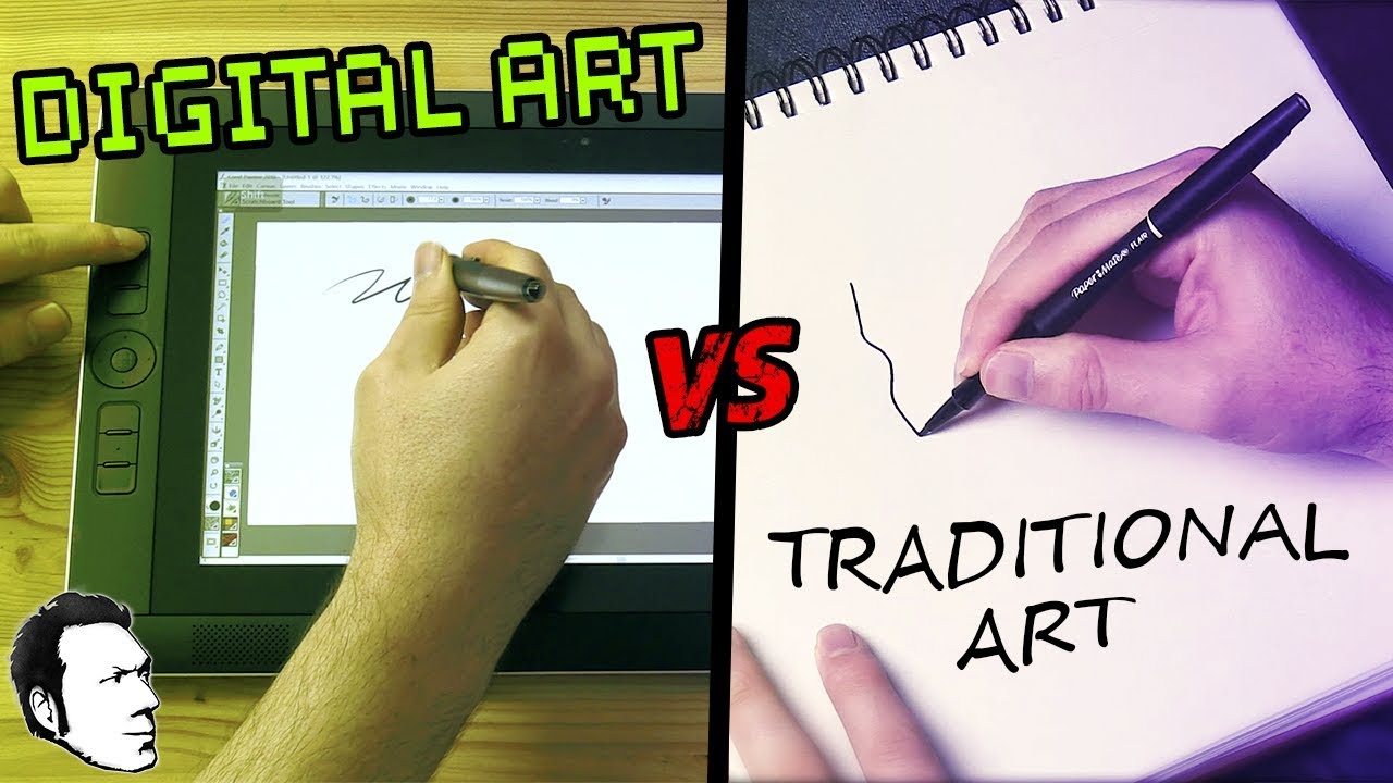 Digital Art VS Traditional Art - Which Is Better to Learn?
