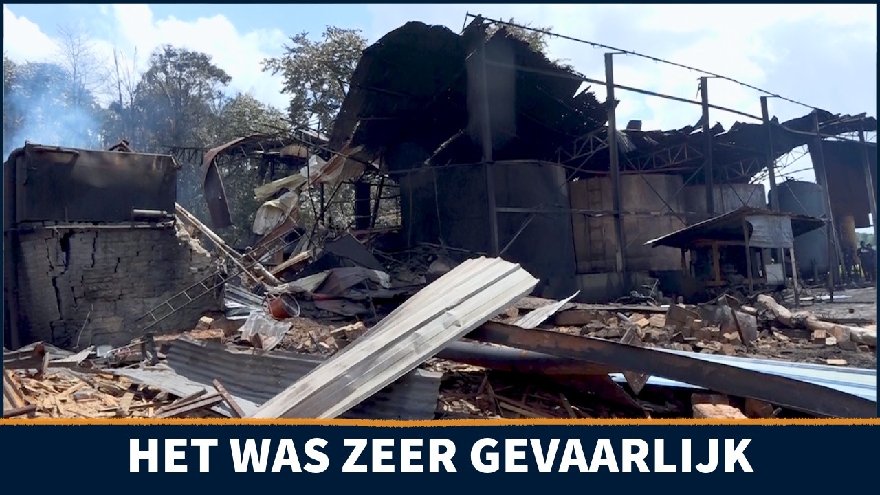 Illegaal produceren van diesel oorzaak explosie Waterland  I SUN WEB TV I