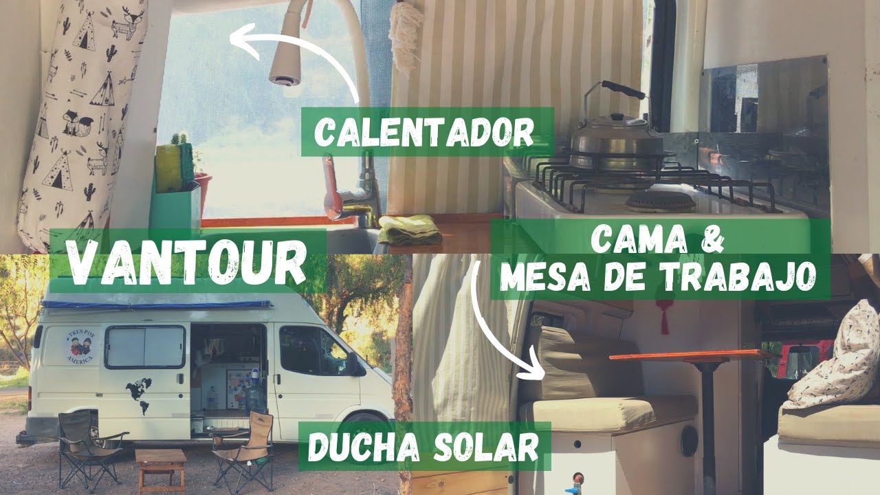VANTOUR de una FORD TRANSIT | FINANCIAN su viaje con CREATIVIDAD y ARTESANÍAS 🎨