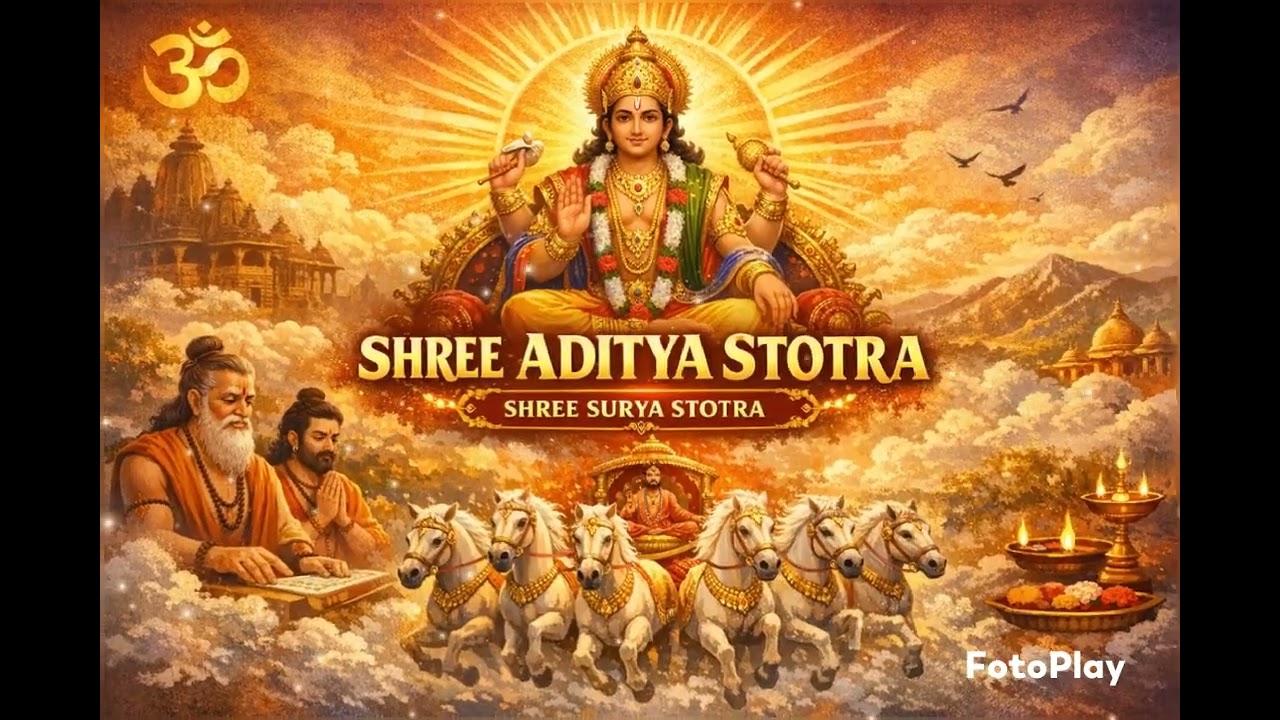 II Powerful Sun God Stotra for Energy, Health & Success ll Shree Surya Stotram 🌞 |l