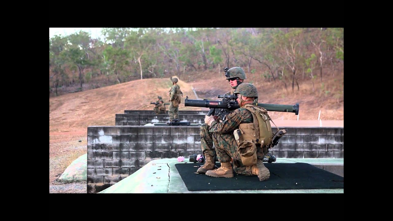 Fox Co., BLT 2/7, 31st MEU shoots SMAW rockets in Darwin, Australia