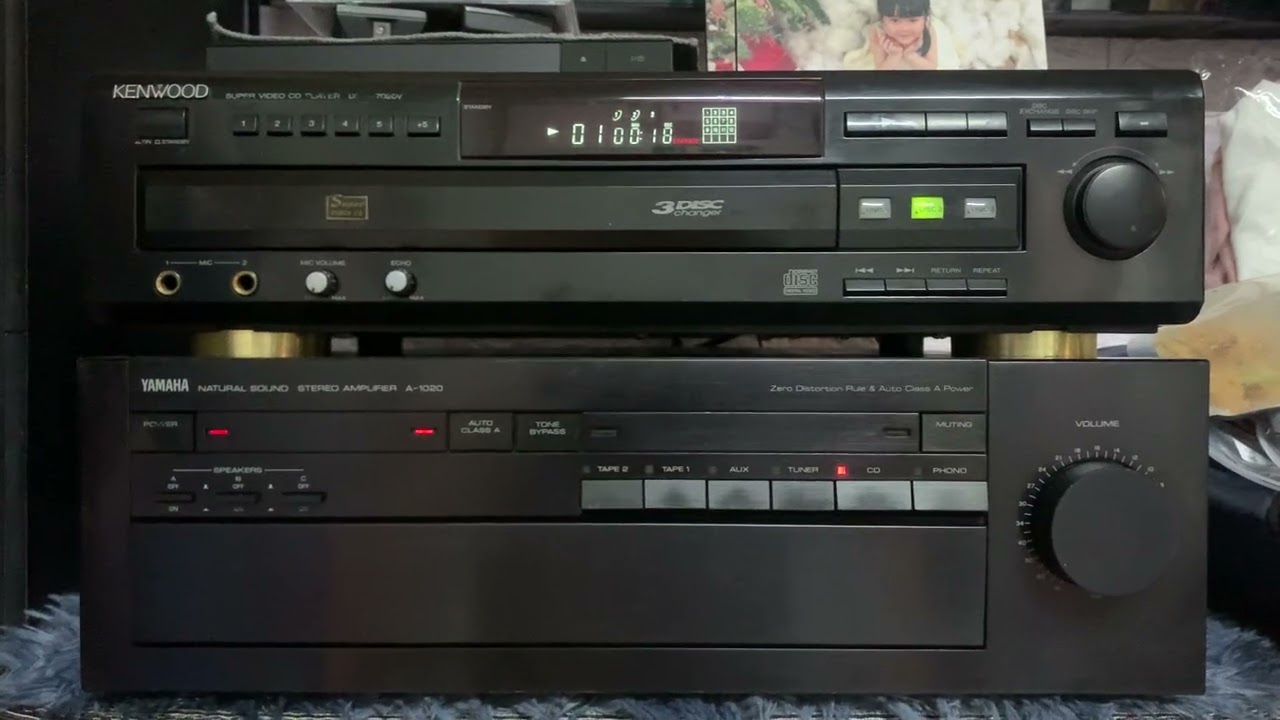 Kenwood 7020V & Yamaha A-1020