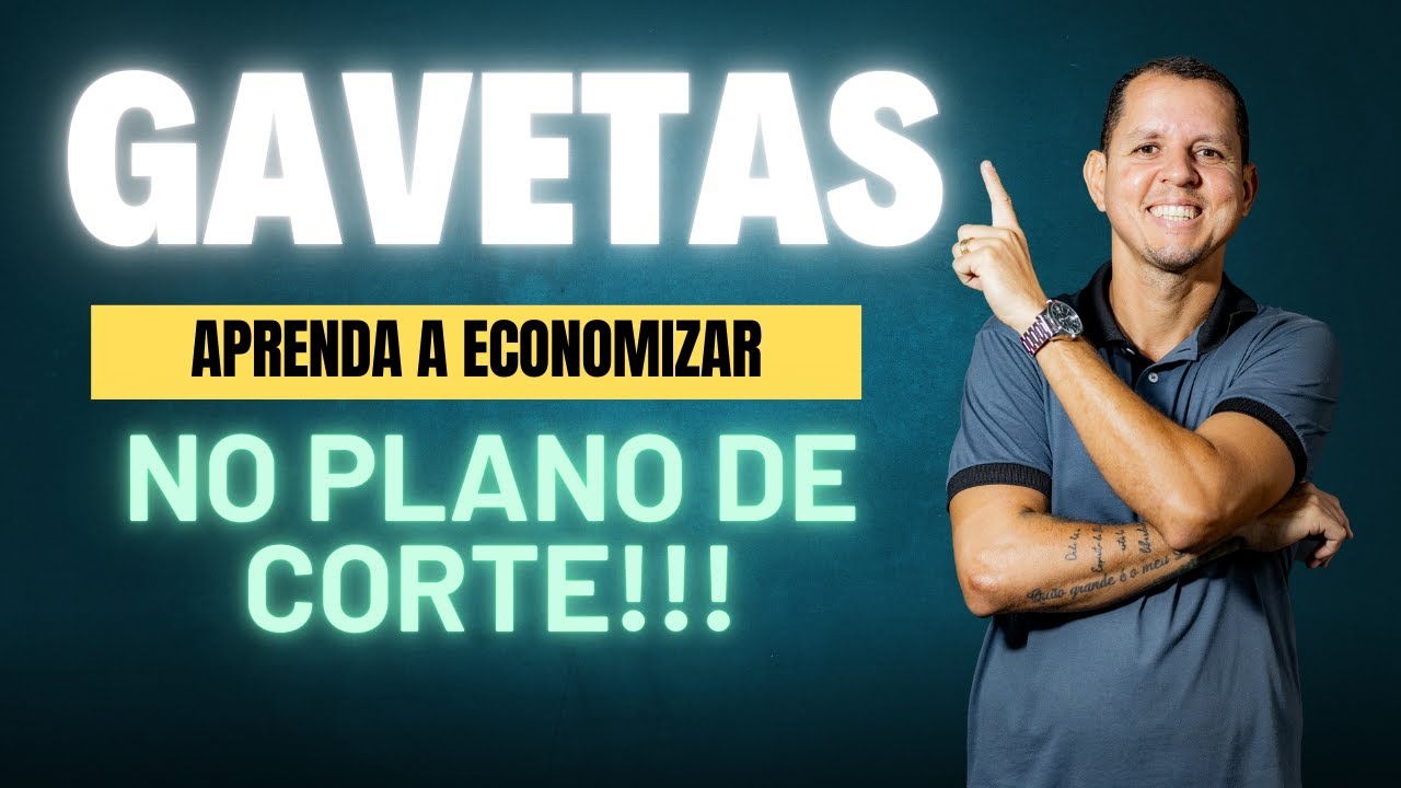 Como ECONOMIZAR no PLANO DE CORTE das GAVETAS | Dica que vai TURBINAR sua marcenaria!
