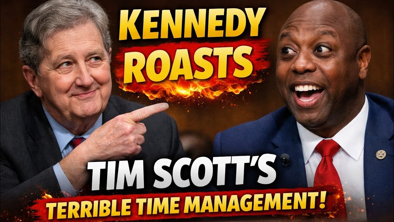 URGENT UPDATE :SENATOR KENNEDY  ROAST TIM SCOTT. #viral #senatorkennedy #senatehearing 