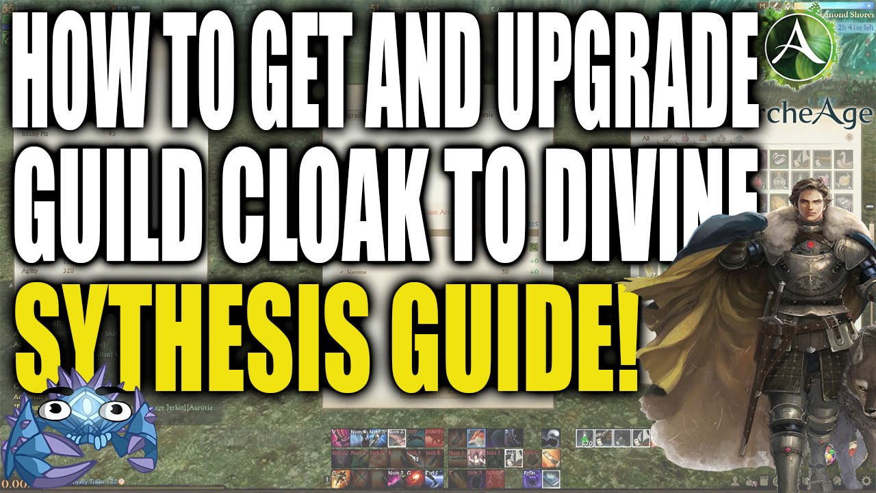 How to Upgrade The Guild Cloak - Sythensis Guide - ArcheAge 2.0