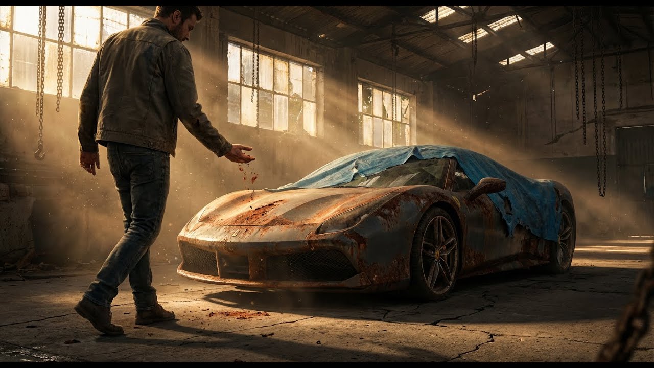 Restoring The World’s Most Damaged Ferrari in 48 Hours.