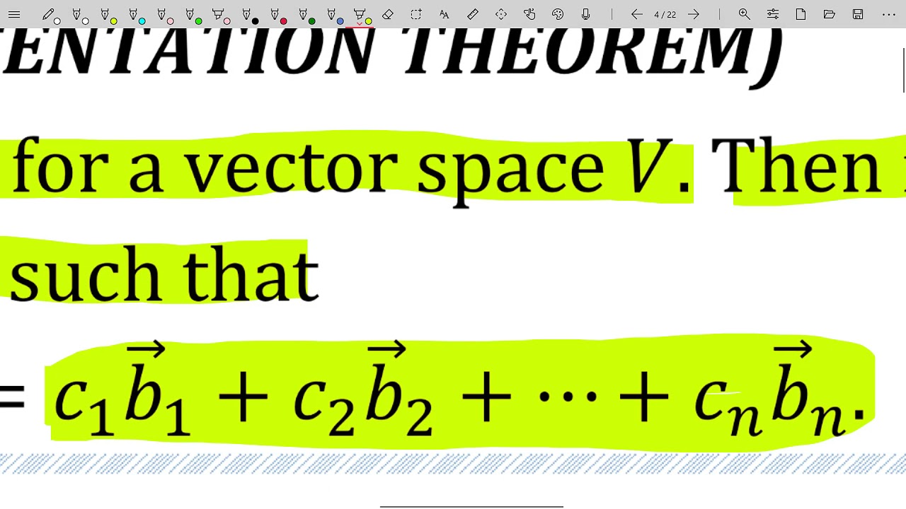 Vector Spaces - Coordinate Systems - Preliminary Theory: Uniqueness and Isomorphisms