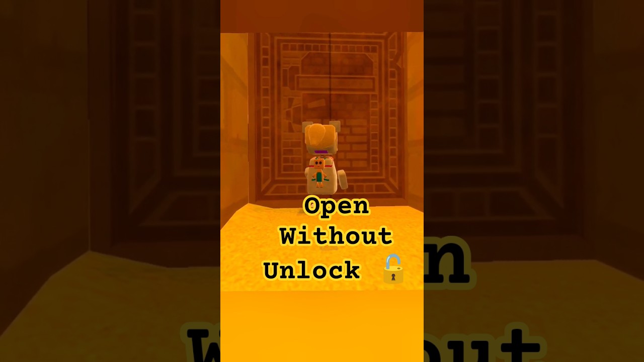 Pyramid Unlock Glitch Trick 🐻 | Super Bear Adventure Shorts