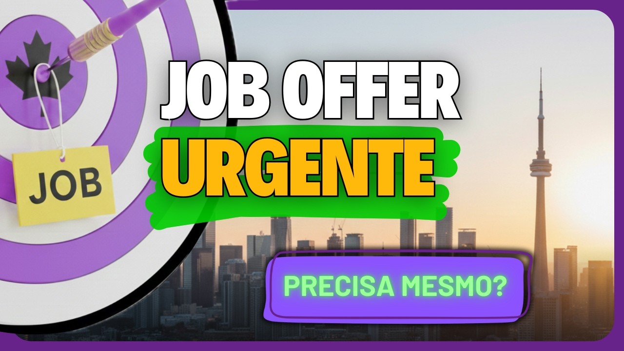 Job offer: pare tudo, nao procure trabalho agora?