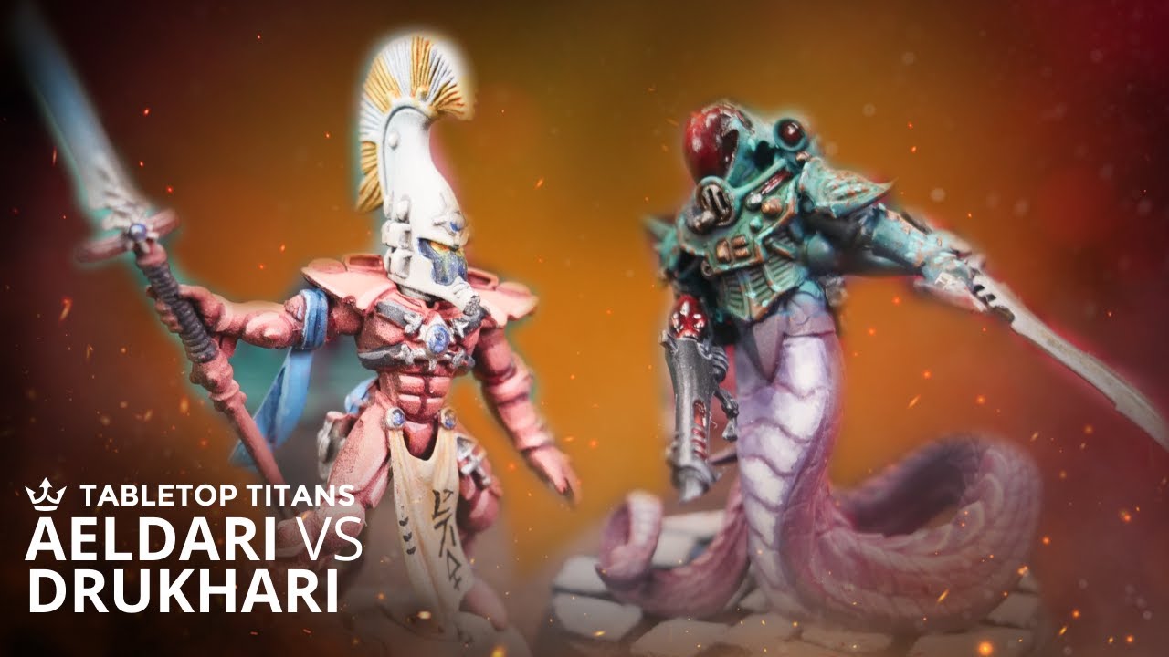 Aeldari vs Drukhari - Titans Prestige Warhammer 40k Battle Report
