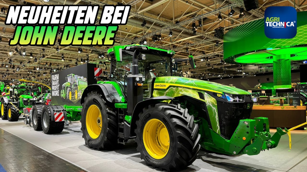 Neuheiten bei John Deere | 8RX & X9 | Agritechnica 2023 | Farming Week