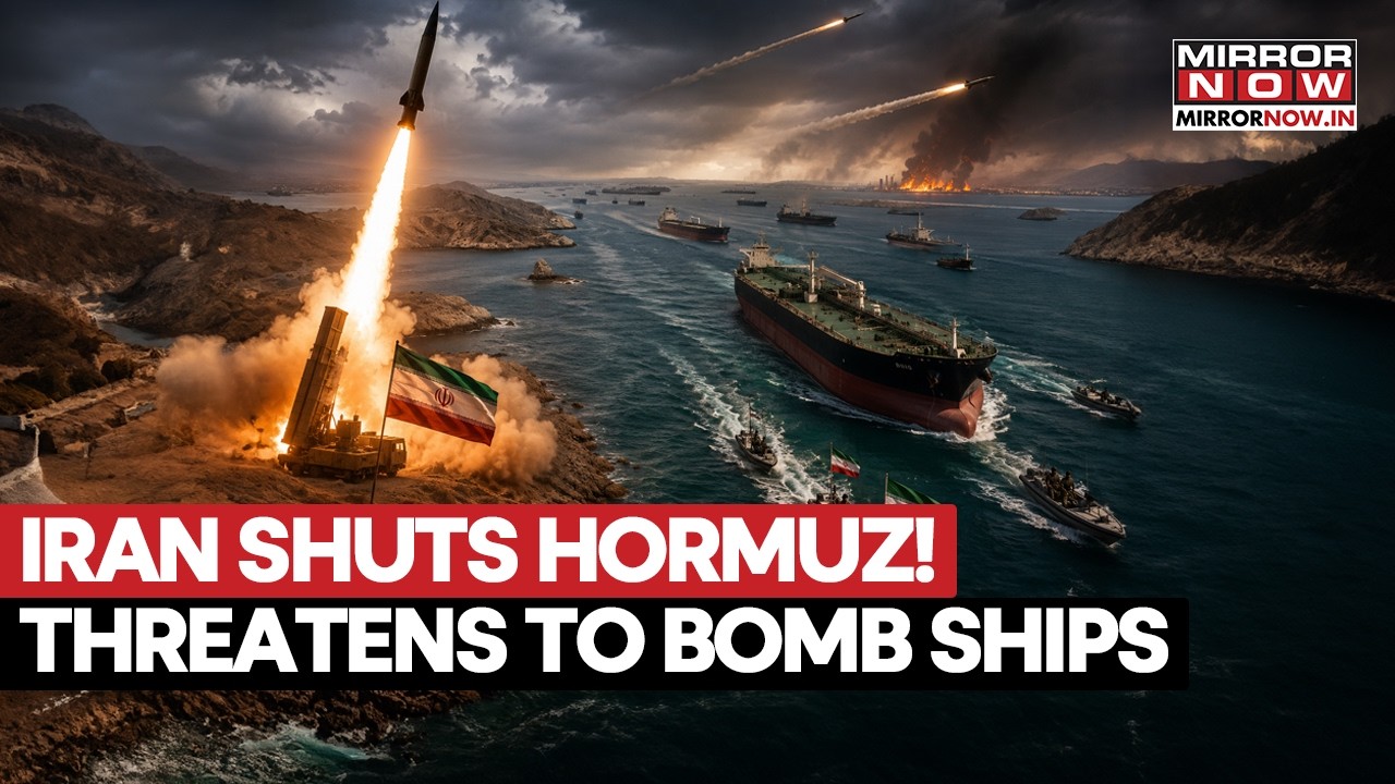 Iran Shuts Strait Of Hormuz After US Strikes, Threatens To Bomb Ships, CENTCOM Responds