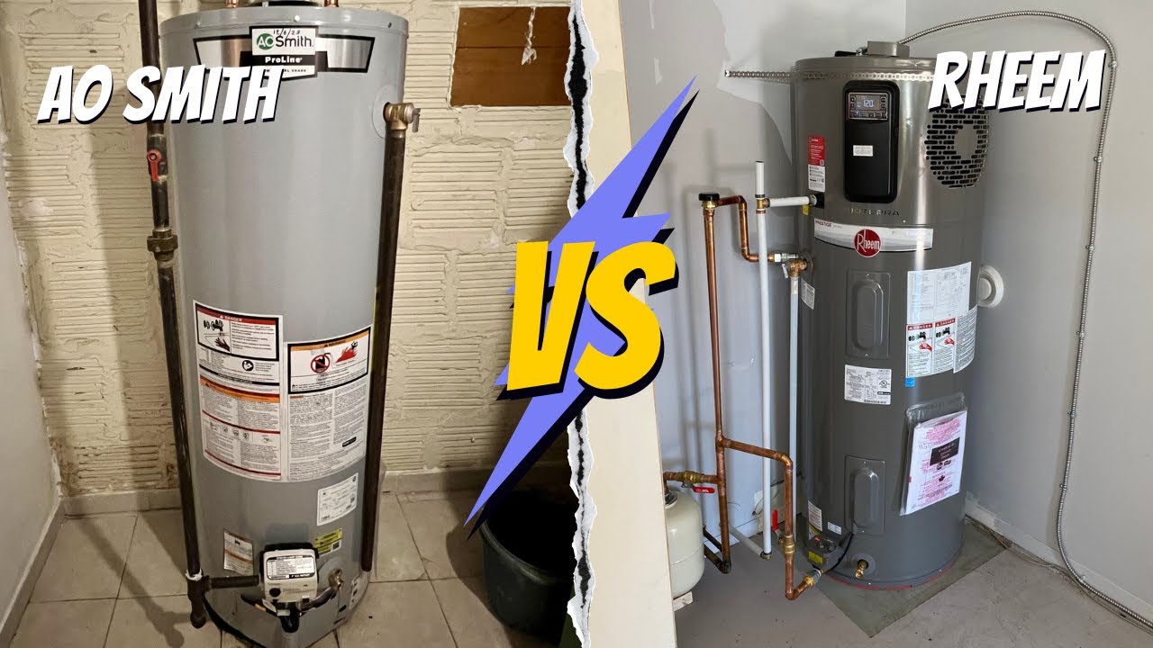 AO Smith Vs. Rheem Water Heaters: Which One is Better?