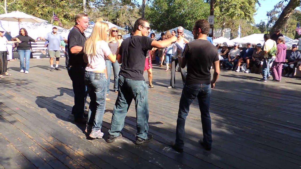 Santa Barbara Greek Festival ~ 2013, Tsamiko Dancing!! OPA