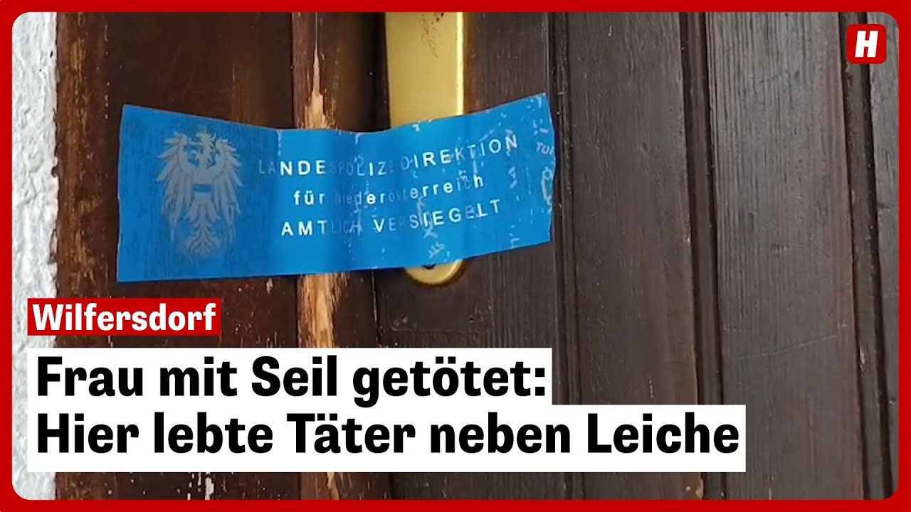 Täter lebte neben Leiche: Frau mit Seil erdrosselt