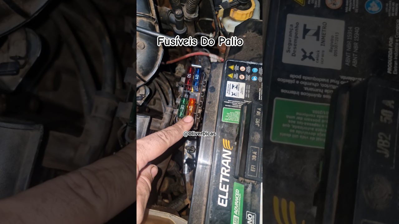 Doque São esses Fusíveis Do Lado da Bateria do Palio ??