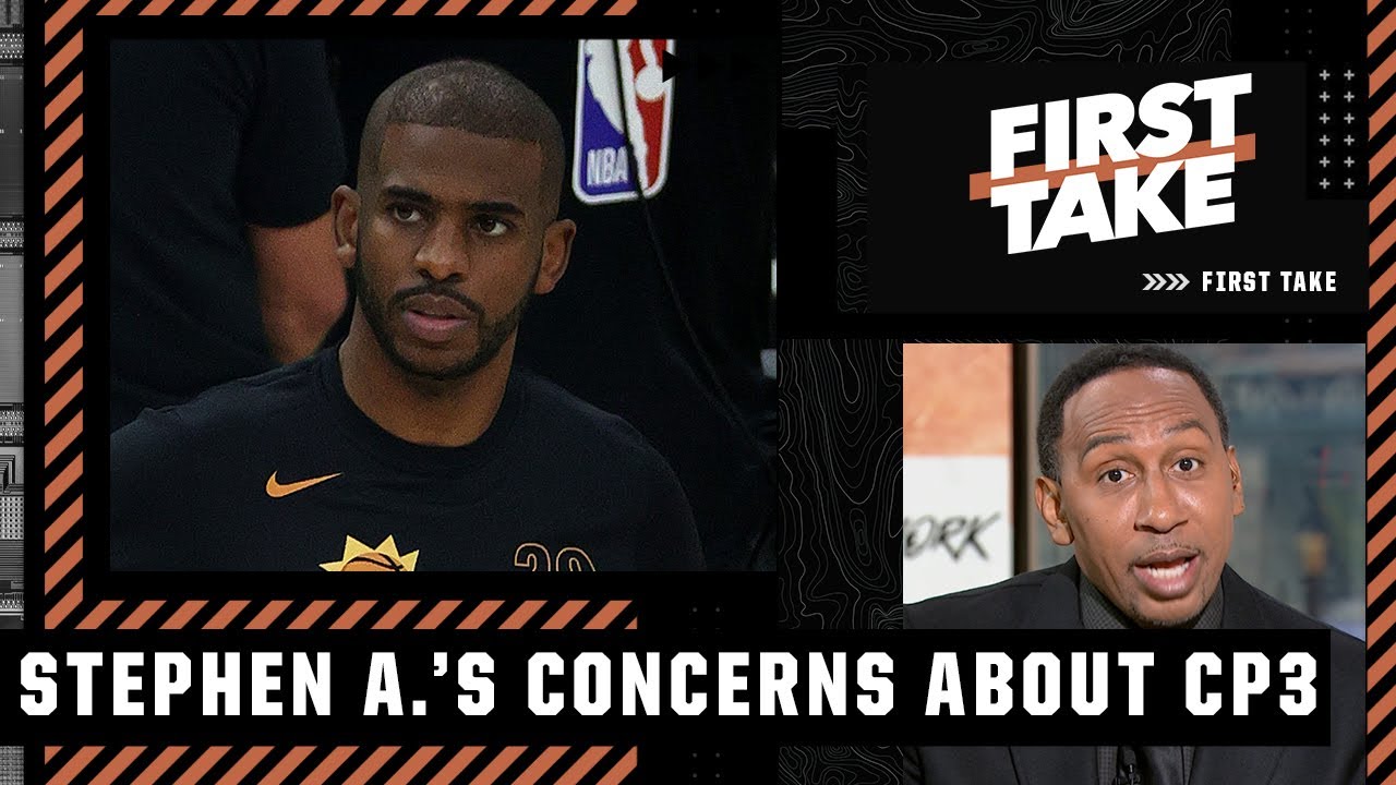 'Something is wrong with Chris Paul' - Stephen A. on CP3's Game 4 performance | First Take