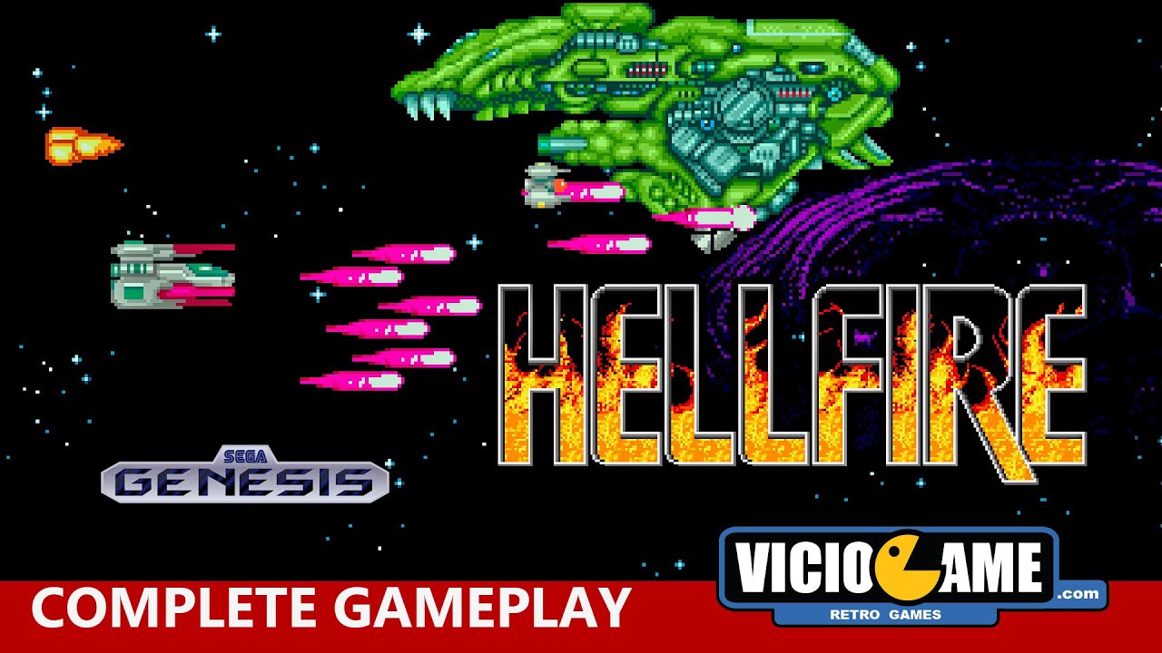 🎮 Hellfire (Mega Drive) Complete Gameplay
