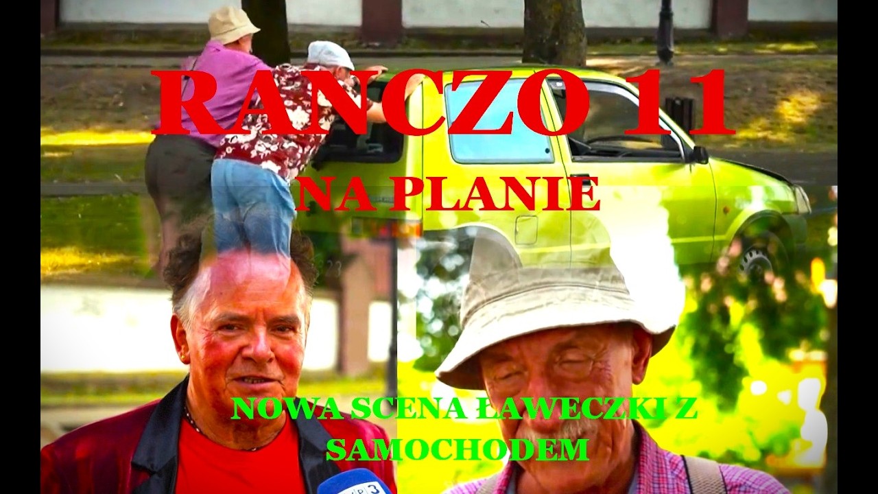 RANCZO 11. NOWA SCENA, PROSTO Z PLANU. PIOTR PRĘGOWSKI, SYLWESTER MACIEJWSKI, BOGDAN KALUS.