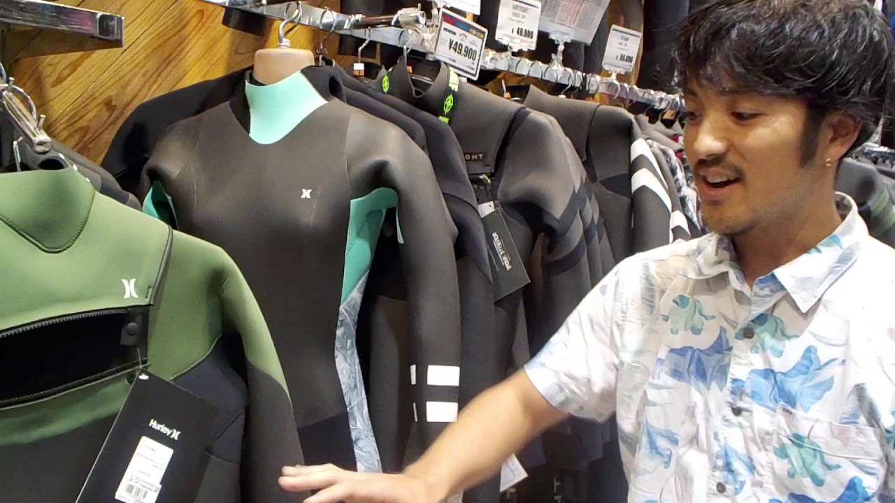 【2019 Hurley WETSUITS 】ハーレーウエットスーツオーダーフェアーモデル解説