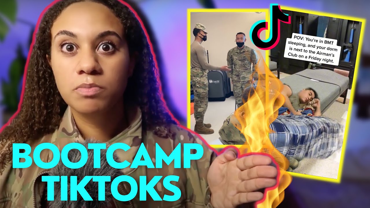 WATCH BEFORE YOU GO! Reacting to Air Force BMT TikToks