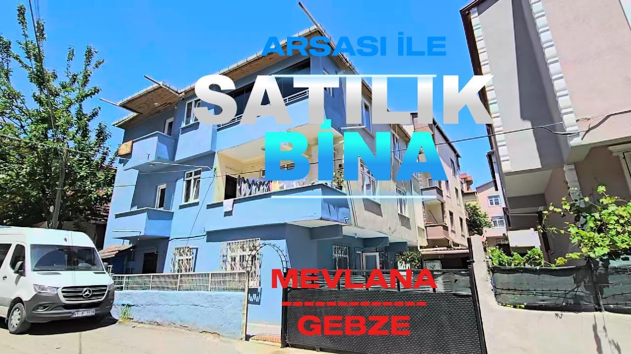 GEBZE, MEVLANA'DA SATILIK BİNA