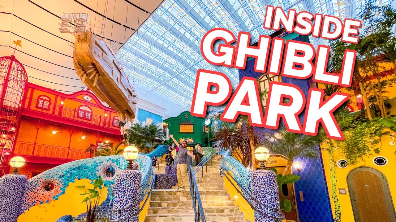 Стоит ли посетить парк Ghibli в Японии? | Экскурсия по складу, еда, товары и билеты
