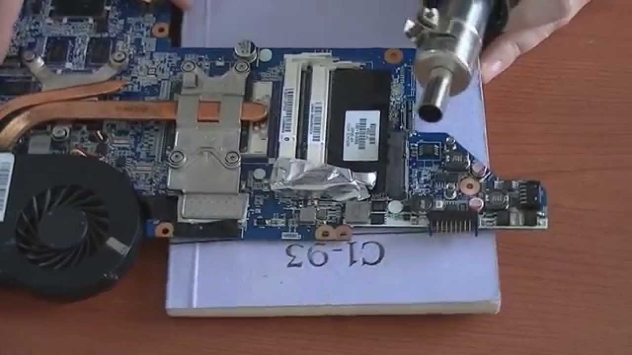 Ремонт ноутбука HP pavillion dv6-3040er