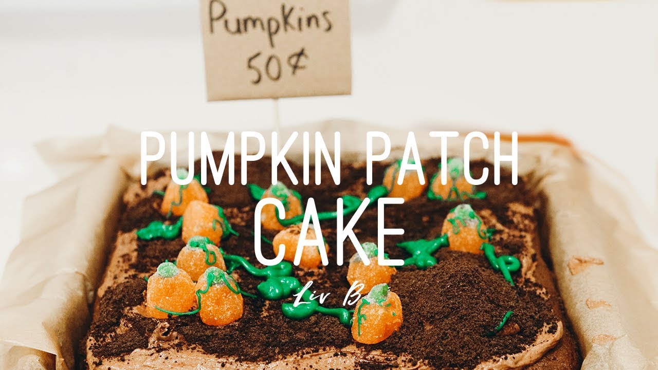 Pumpkin Patch Cake | Vegan + Gluten-Free Halloween Recipe