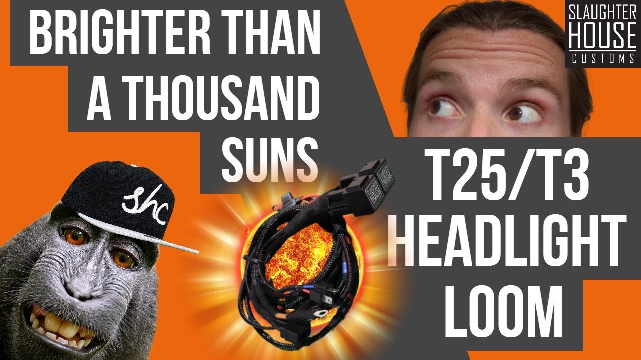 FIT YOUR VW T25/T3 SHC HEADLIGHT LOOM: SHC NO NONSENSE TUTORIALS