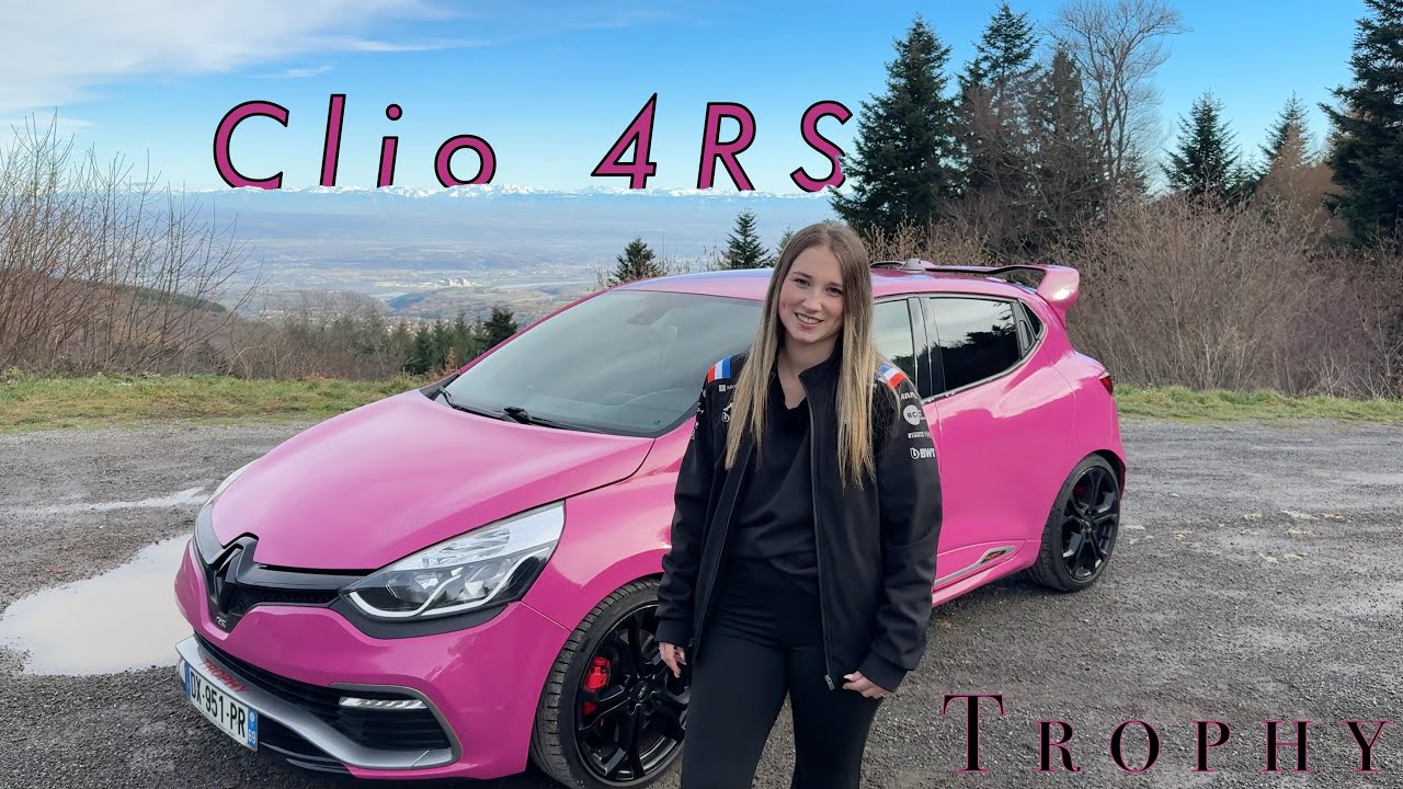 CETTE CLIO 4 RS TROPHY EST DINGUE !!!!