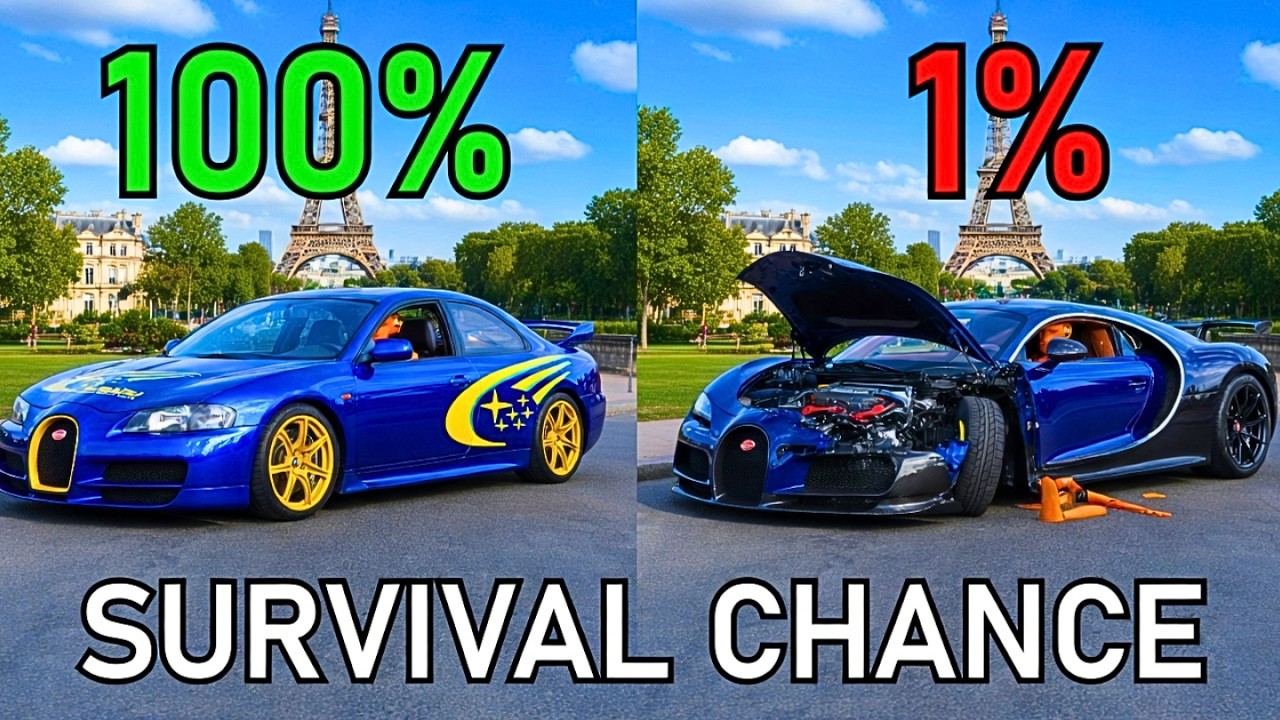 Realistic Survival Chance Crash Testing Ep #02 | BeamNG drive