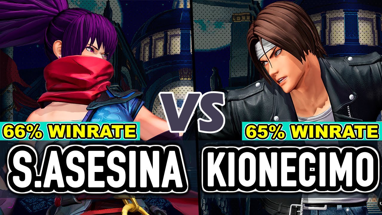 KOF XV ▰ SHERMIE ASESINA (Leona/Athena/Shermie) vs KIONECIMO (Kyo/Duo Lon/Iori)