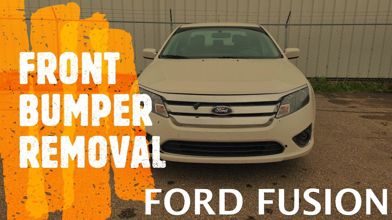 Ford Fusion - Front Bumper Cover Removal / Replacement (2010 - 2012)